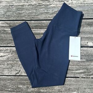 Lululemon Align Pant 25" true navy Size 4 NWT LEGGINGS BLUE